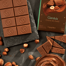 Tablete LaNut de Chocolate ao Leite e Avelã 100g, , large. image number 1