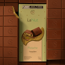 Tablete LaNut ao Leite e Branco Pistache 130g, , large. image number 1